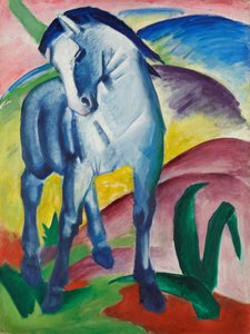 Cavallo blu I da Franz Marc