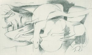 Franz Marc - Schizzo dal campo - Foglio 04 da Franz Marc