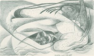 Franz Marc - Schizzo dal campo - Foglio 23 da Franz Marc