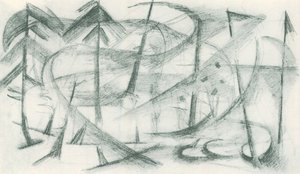Franz Marc - Schizzo dal campo - Foglio 35 da Franz Marc