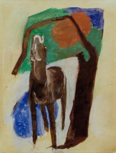Cavallo lamentoso da Franz Marc