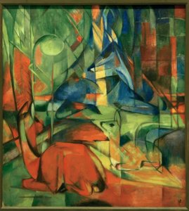 Cervi nel bosco II