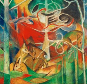 Cervi nel bosco I