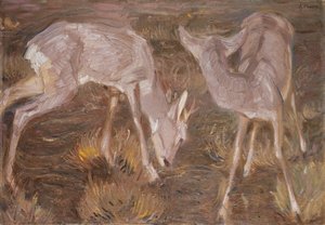 Cervi al crepuscolo da Franz Marc