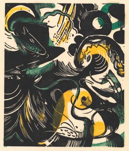 Storia della creazione II da Franz Marc