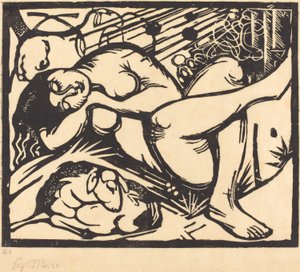 Pastorella dormiente da Franz Marc