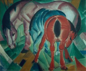Cavalla con puledro da Franz Marc
