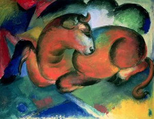 Il toro rosso da Franz Marc