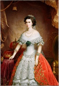 Ritratto di Elisabetta di Baviera da Franz Russ the Elder