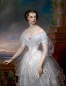 Ritratto di Elisabetta di Wittelsbach (1837-1898) (Sissi), imperatrice d