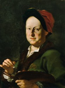 Il pittore di battaglie August Querfurt da Franz Sebald Unterberger