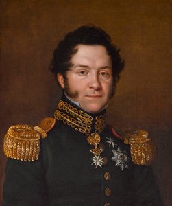 Ritratto di Jean-Noé-Godefroy de Polier-Vernand, 1823 da Franz Seraph Stirnbrand