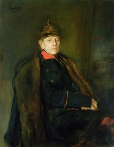 Generale Feldmaresciallo Helmuth Graf von Moltke (1800-91), 1890 da Franz Seraph von Lenbach