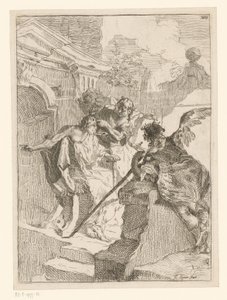 Tobia guarisce suo padre cieco da Franz Sigrist