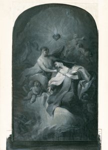 Bozzetto per un altare di Teresa da Franz Sigrist d. Ä.
