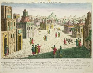 Vecchia e nuova Delhi da Franz Xaver Habermann