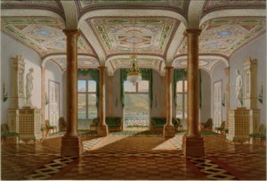 Salone del Castello di Tegernsee da Franz Xaver Nachtmann