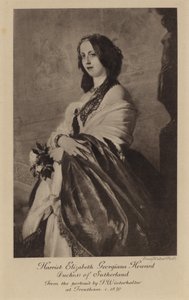 Lady Harriet Elizabeth Georgiana Howard da Franz Xaver Winterhalter