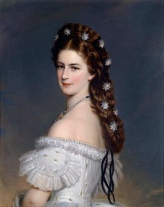 Ritratto di Elisabetta di Wittelsbach (1837-1898) (Sissi), imperatrice d