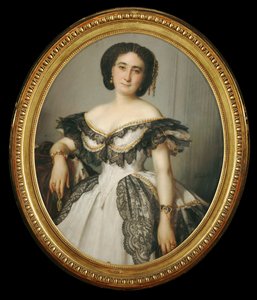 Ritratto di donna - ritratto di una signora ... da Franz Xaver Winterhalter