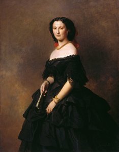 Ritratto della Duchessa Elizaveta Alexandrovna Baryatinskaya, nata Principessa Chernysheva 1826-1902 da Franz Xaver Winterhalter