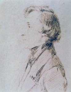 Ritratto di Frederic Chopin da Franz Xaver Winterhalter