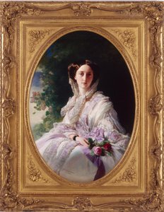 Ritratto della Granduchessa Olga Nikolaevna di Russia, 1822-1892, Regina di Württemberg, 1856 da Franz Xaver Winterhalter