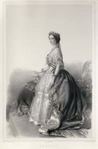 Ritratto di Imperatrice Eugenia da Franz Xaver Winterhalter