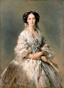 Ritratto di Maria Alexandrovna, 1857 da Franz Xaver Winterhalter
