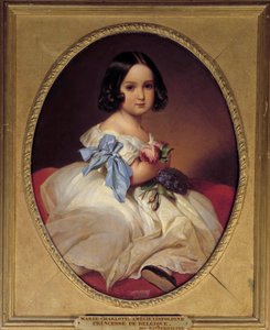 Ritratto di Maria Carlotta Amalia di Sassonia, Imperatrice del Messico (1840-1927) da Franz Xaver Winterhalter