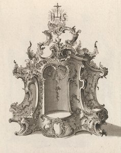 Progetto per un tabernacolo, Tavola 4 dalla serie 