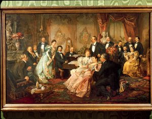 Una notte con Johann Strauss da Franz von  Bayros