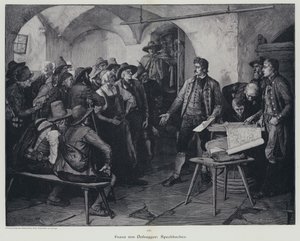 Josef Speckbacher, leader della ribellione del Tirolo contro il dominio di Napoleone I da Franz von (after) Defregger