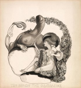 Illustrazione erotica, c. 1912