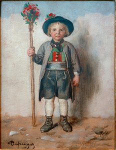 Il banditore di nozze da Franz von Defregger