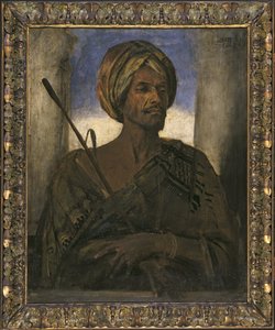 Ritratto di un arabo da Franz von Lenbach