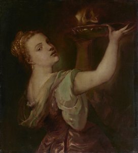 Copia da Tiziano: Lavinia come Salomè da Franz von Lenbach