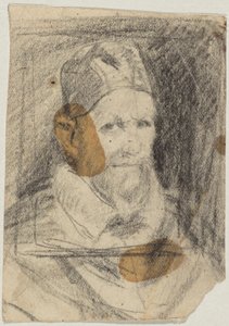 Papa Innocenzo X da Velázquez da Franz von Lenbach