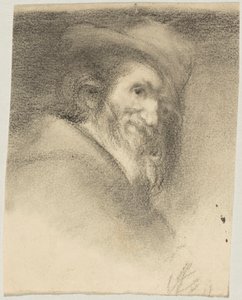 Schizzo da Vásquez; testa di Menippo; originale: Madrid, Prado da Franz von Lenbach