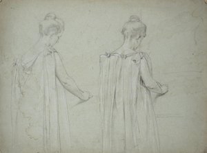 Collezione di 84 disegni e dipinti da Franz von Matsch