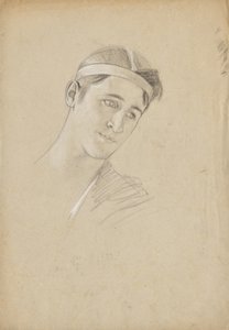 Studio della testa per Achille