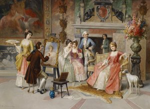 Pittore di ritratti da Franz von Persoglia