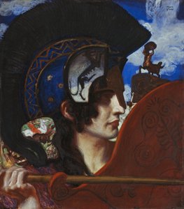 Amazzone combattente da Franz von Stuck