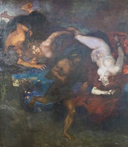 Oreste e le Erinni da Franz von Stuck
