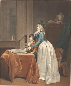 Il visualizzatore ottico, c.1793 da Fréderic Cazenave