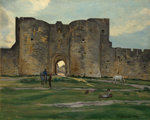 Porte de la Reine ad Aigues-Mortes, 1867