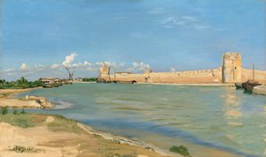 Le mura occidentali ad Aigues-Mortes