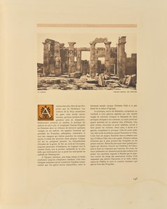Atene. Portico orientale dei Propilei da Frédéric Boissonnas