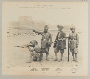 I Fucilieri del Khyber, circa 1900 da Fred Bremner