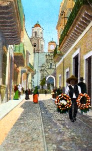 Guanajuato, Messico, 1910 da Fred Harvey